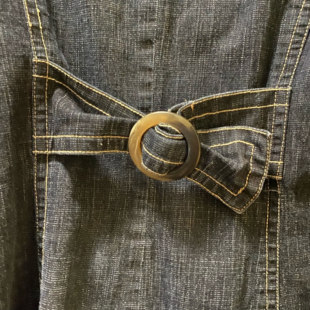 Fancy denim jacket bell sleeves - Picture 8 of 8